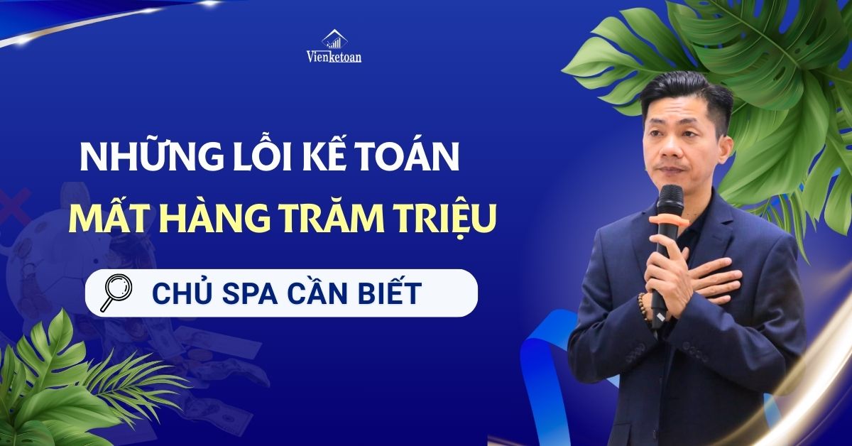 lỗi kế toán spa